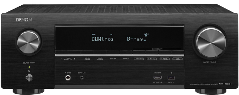 AVR-X1600H E2 E1C BK_photo